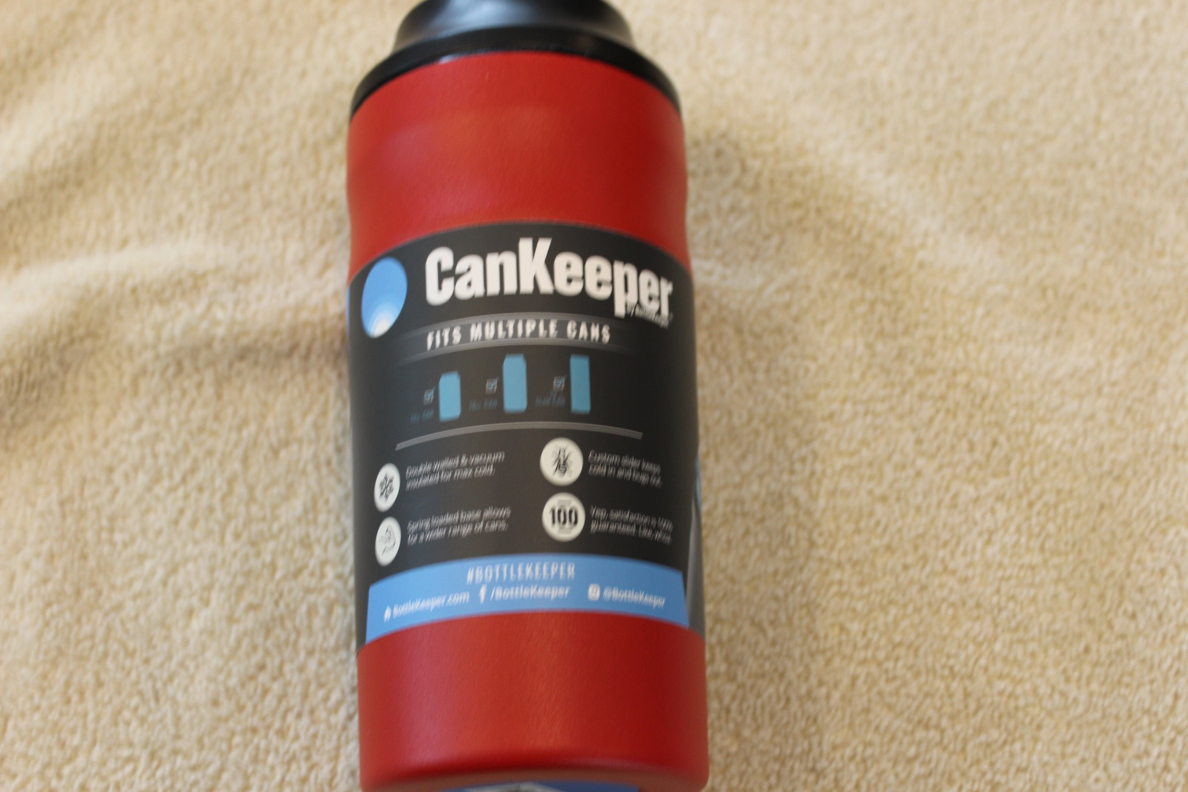 CanKeeper 3-in-1 Double Walled and Vacuum Insulated Beverage Holder