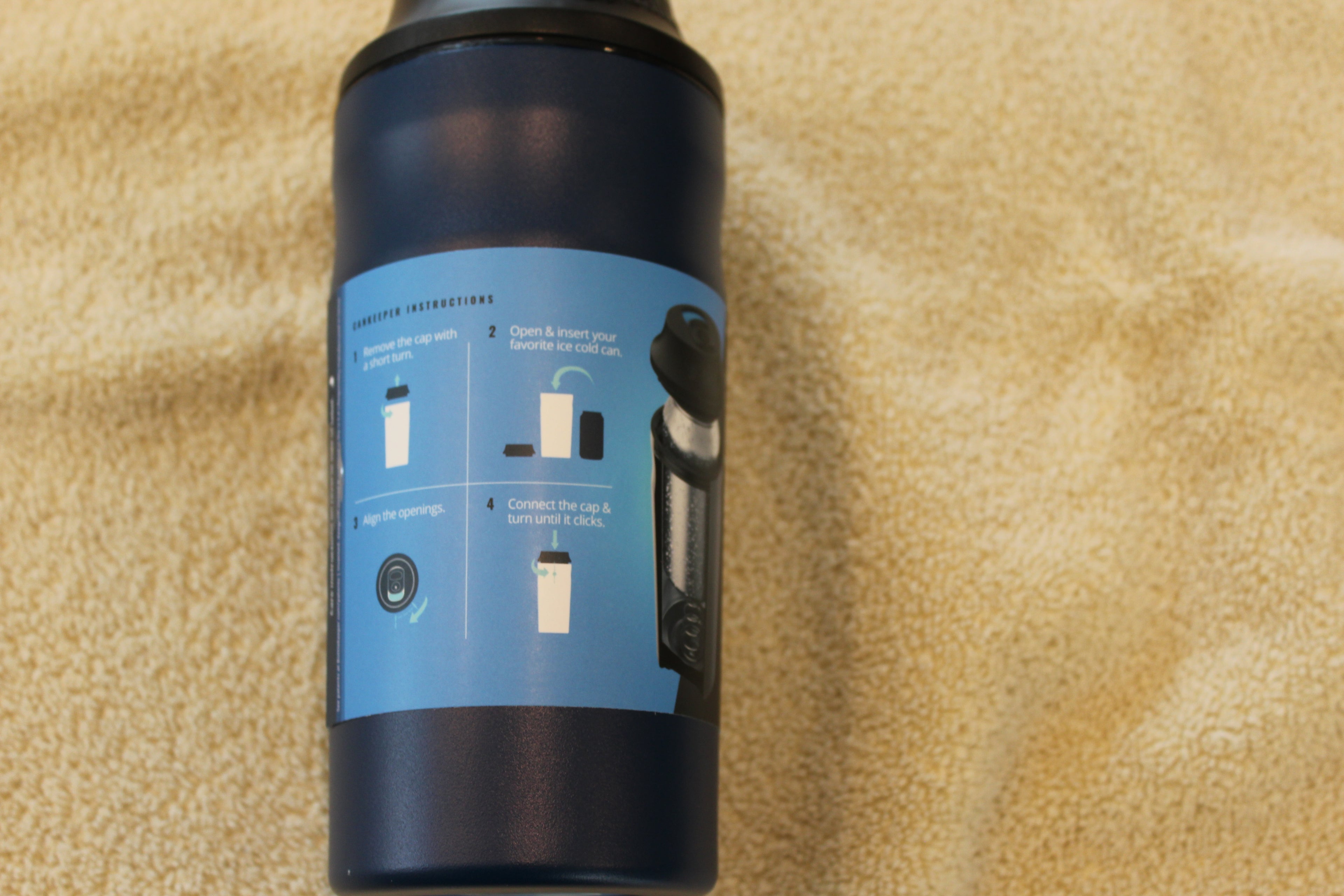 CanKeeper 3-in-1 Double Walled and Vacuum Insulated Beverage Holder