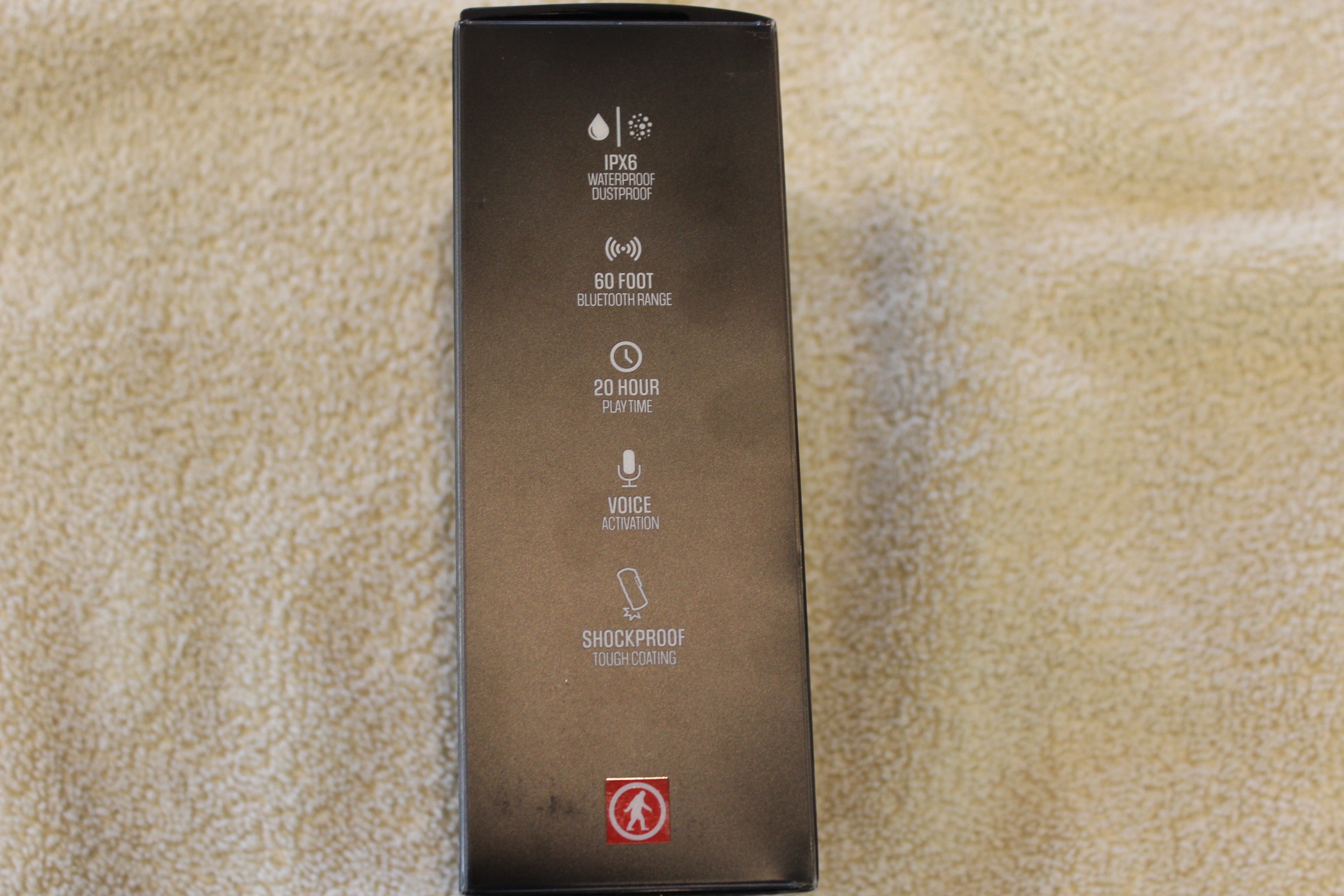 Outdoor Tech - Buckshot 2.0 Bluetooth Speaker, Black Portable Speaker